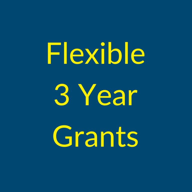 Flexible 3 Year Grants